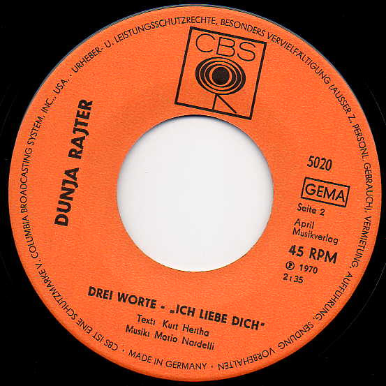 Cover zu Dunja Rajter - Was Ist Schon Dabei | 1970 | Vinyl | Pop | Germany