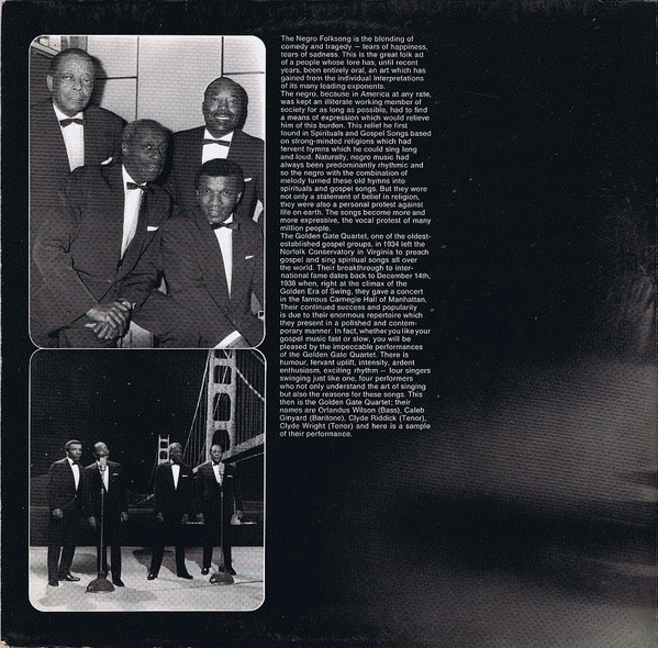 Cover zu The Golden Gate Quartet - The Best Of The Golden Gate Quartet | Vinyl | Jazz, Folk, World, & Country | Germany Schallplatten Ankauf