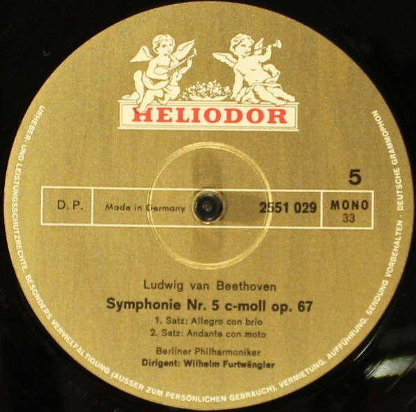 Cover zu Wilhelm Furtwängler, Berliner Philharmoniker - Wilhelm Furtwängler • Berliner Philharmoniker | Vinyl | Non-Music, Classical | Germany