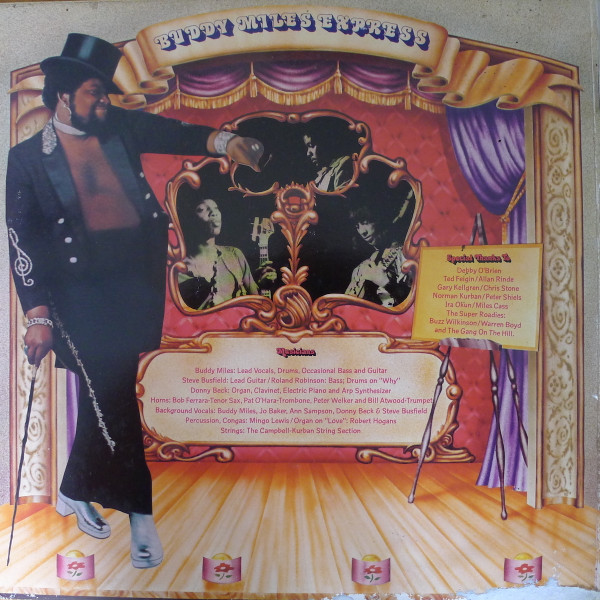Cover zu Buddy Miles Express - Booger Bear | 1973 | Vinyl | Rock, Funk / Soul, Blues | Europe Schallplatten Ankauf