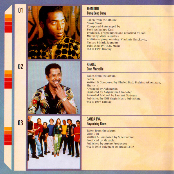 Cover zu Various - Universal Travel Guide 01 | 1999 | Vinyl | Electronic, Jazz, Latin, Pop, Folk, World, & Country | Europe