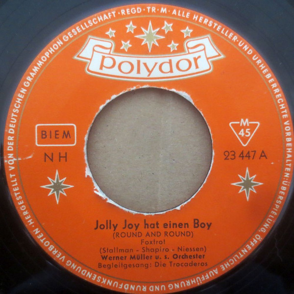 Cover zu Werner Müller Und Sein Orchester, Die Trocaderos - Jolly Joy Hat Einen Boy | 1957 | Vinyl | Pop | Germany Schallplatten Ankauf