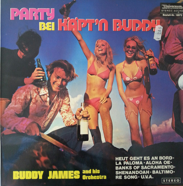 Cover zu Buddy James And His Orchestra - Party Bei Käpt'n Buddy | Vinyl | Folk, World, & Country | Germany Schallplatten Ankauf