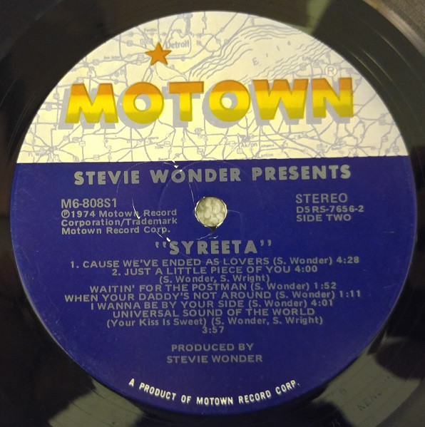 Cover zu Stevie Wonder Presents Syreeta - Syreeta | 1974 | Vinyl | Funk / Soul | US
