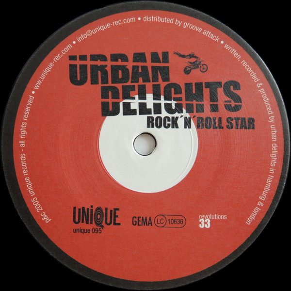 Cover zu Urban Delights - Rock'N'Roll Star | 2005 | Vinyl | Electronic | Germany