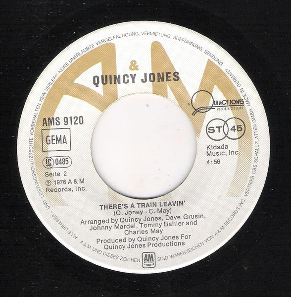 Cover zu Quincy Jones - Ai No Corrida / There's A Train Leavin | 1981 | Vinyl, 45 RPM, 7