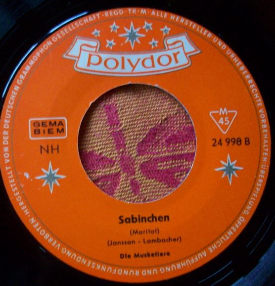 Cover zu Die Schock-Kings / Die Drei Musketiere - Das War Die Lady Chatterley / Sabinchen | 1962 | Vinyl | Pop | Germany Schallplatten Ankauf