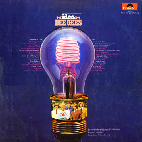 Cover zu Bee Gees - Idea | 1968 | Vinyl | Rock, Pop | Germany Schallplatten Ankauf