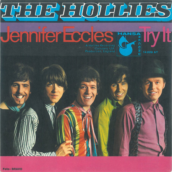 Cover zu The Hollies - Jennifer Eccles / Try It | 1968 | Vinyl | Rock | Germany
