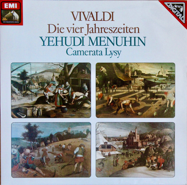 Cover zu Antonio Vivaldi, Yehudi Menuhin, Camerata Lysy Gstaad - Die Vier Jahreszeiten | Vinyl | Classical | Germany