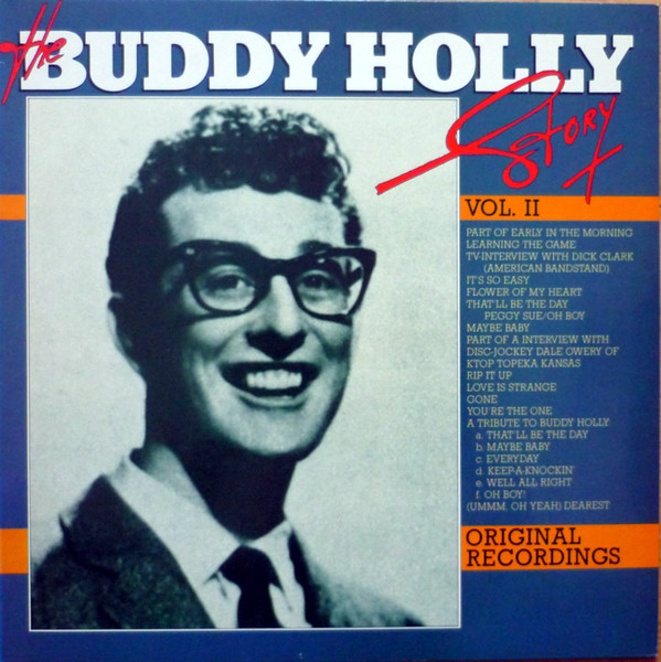 Cover zu Buddy Holly - The Buddy Holly Story (Original Recordings) Vol. II | 1979 | Vinyl | Rock, Non-Music | France