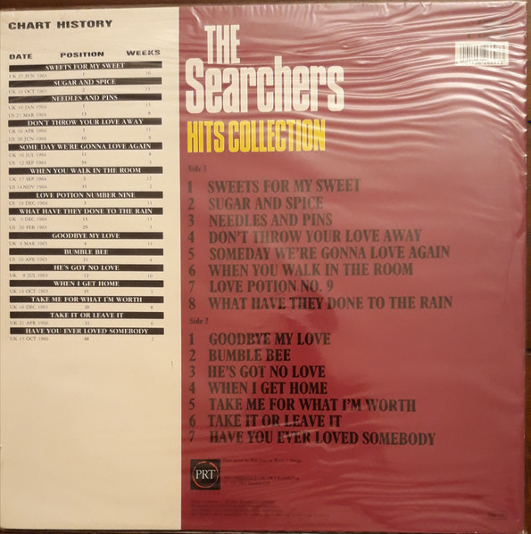 Cover zu The Searchers - Hits Collection | 1987 | Vinyl | Pop | Germany