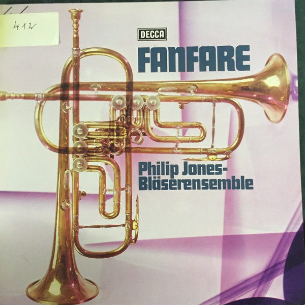 Cover zu Philip Jones Brass Ensemble - Fanfare | 1977 | Vinyl, LP, Compilation | Brass & Military | Germany Schallplatten Ankauf