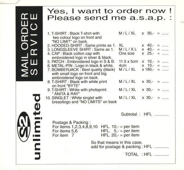 Cover zu 2 Unlimited - Maximum Overdrive | 1993 | Vinyl | Electronic | Germany