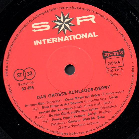 Cover zu Various - Das Große Schlager Derby | 1970 | Vinyl | Pop | Germany Schallplatten Ankauf