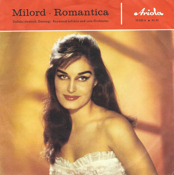 Cover zu Dalida - Milord / Romantica | 1960 | Vinyl | Pop | Germany Schallplatten Ankauf