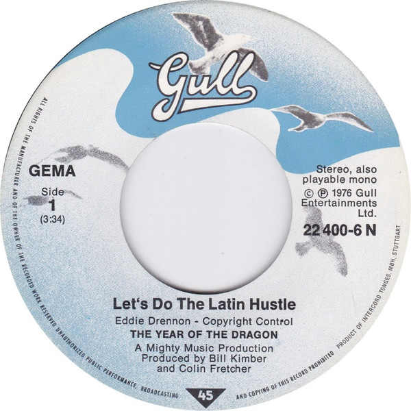 Cover zu The Year Of The Dragon - Let's Do The Latin Hustle | 1976 | Vinyl | Funk / Soul | Germany Schallplatten Ankauf