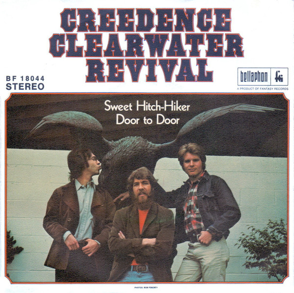 Cover zu Creedence Clearwater Revival - Sweet Hitch-Hiker / Door To Door | 1971 | 7