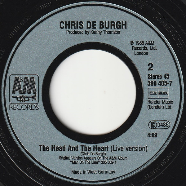 Cover zu Chris De Burgh - Sailing Away | 1988 | Vinyl | Pop | Europe