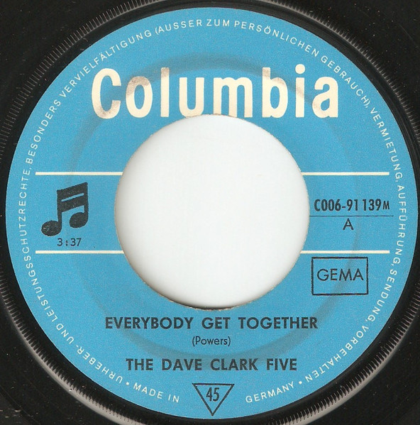 Cover zu The Dave Clark Five - Everybody Get Together | 1970 | Vinyl | Rock | Germany Schallplatten Ankauf
