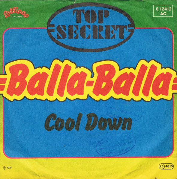 Cover zu Top Secret (12) - Balla Balla | 1979 | 7