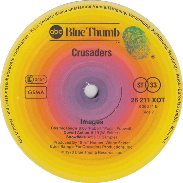 Cover zu The Crusaders - Images | 1978 | Vinyl | Jazz, Funk / Soul | Germany Schallplatten Ankauf