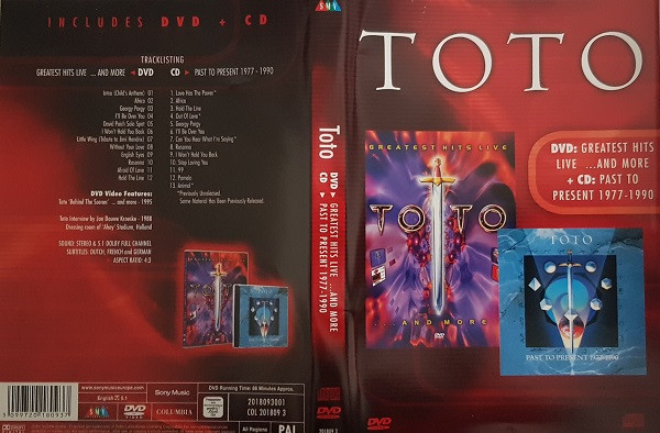Cover zu Toto - Greatest Hit Live...And More & Past To Present 1977-1990 | 2004 | Vinyl | Rock | Europe Schallplatten Ankauf