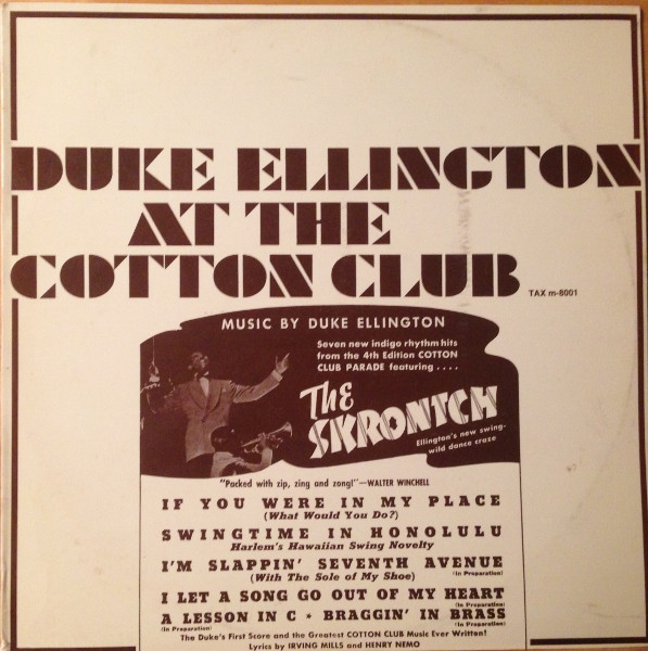Cover zu Duke Ellington - Duke Ellington At The Cotton Club | Vinyl | Jazz | Sweden