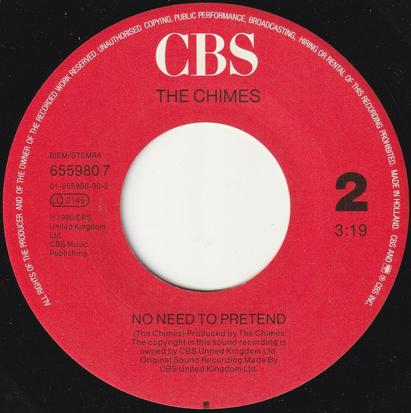 Cover zu The Chimes - I Still Haven't Found What I'm Looking For | 1990 | 7