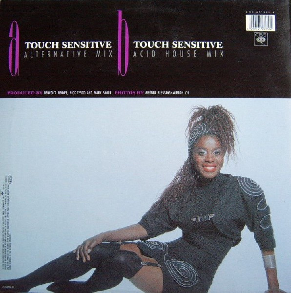 Cover zu Anna Mwale - Touch Sensitive | 1989 | Vinyl | Electronic, Pop | Germany Schallplatten Ankauf