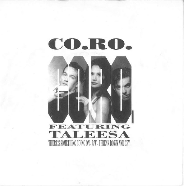 Cover zu CO.RO. - There's Something Going On | 1993 | Vinyl | Electronic | Germany Schallplatten Ankauf