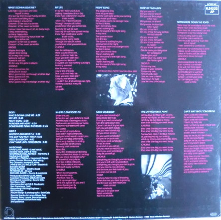 Cover zu David LaFlamme - Inside Out | 1980 | Vinyl | Rock | Germany Schallplatten Ankauf