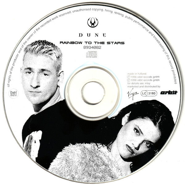 Cover zu Dune (3) - Rainbow To The Stars | 1996 | Vinyl | Electronic | Europe