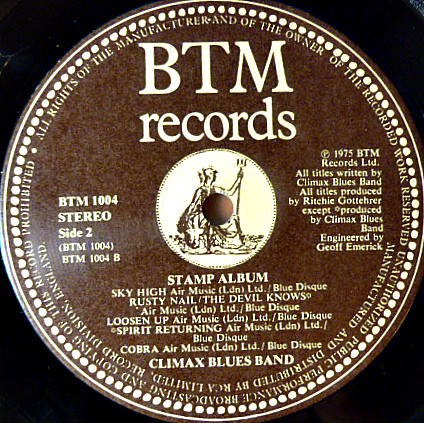 Cover zu Climax Blues Band - Stamp Album | 1975 | Vinyl | Rock, Blues | UK