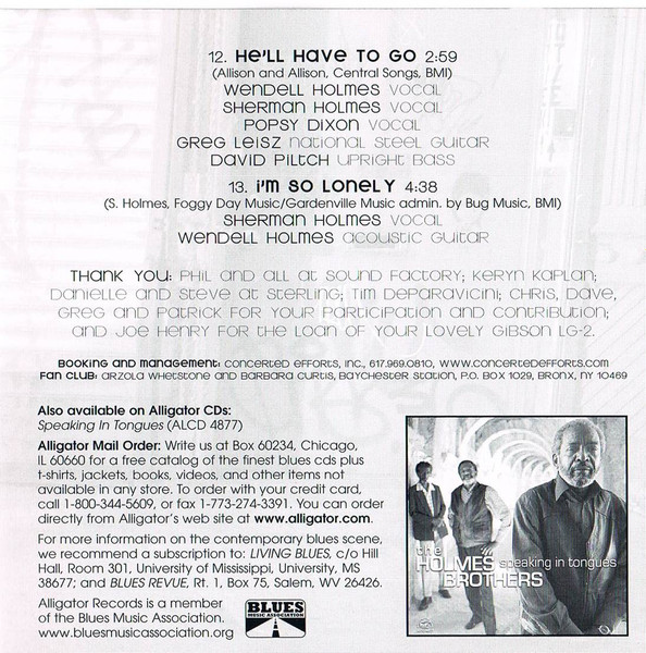 Cover zu The Holmes Brothers - Simple Truths | 2004 | Vinyl | Blues | US