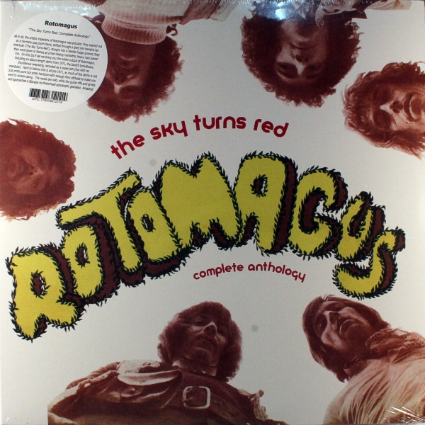 Cover zu Rotomagus - The Sky Turns Red (Complete Anthology) | 2012 | Vinyl, LP, Compilation | Rock | US