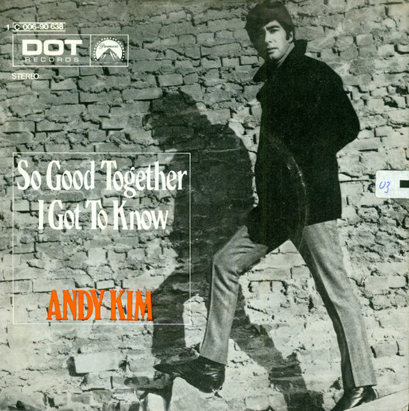 Cover zu Andy Kim - So Good Together / I Got To Know | 1969 | Vinyl | Rock, Pop | Germany Schallplatten Ankauf