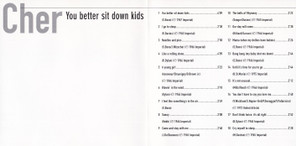 Cover zu Cher - You Better Sit Down Kids | 1996 | Vinyl | Pop | Netherlands