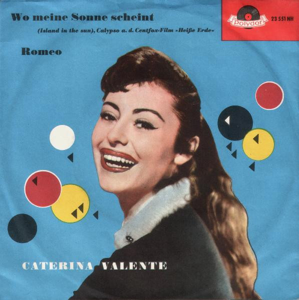 Cover zu Caterina Valente - Wo Meine Sonne Scheint / Romeo | 1957 | Vinyl | Pop, Stage & Screen | Germany