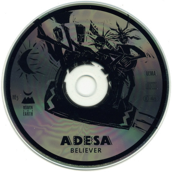 Cover zu Adesa - Believer | 1993 | Vinyl | Pop, Folk, World, & Country | Germany