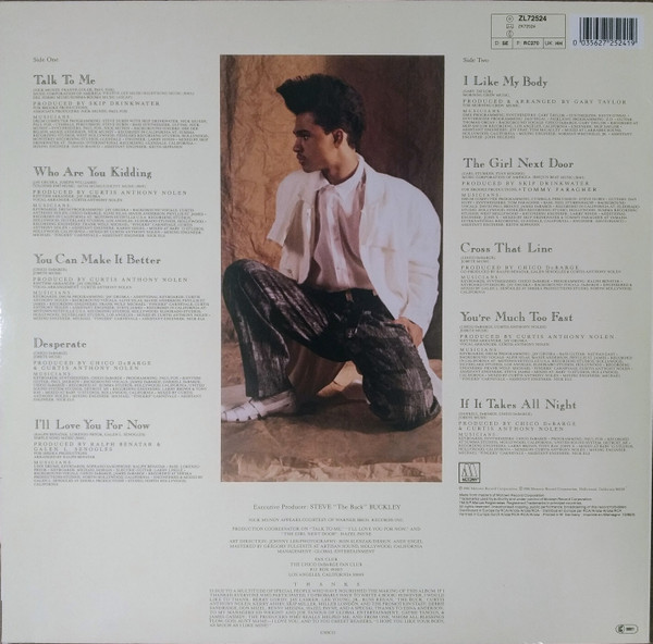 Cover zu Chico DeBarge - Chico De Barge | 1986 | Vinyl | Electronic, Funk / Soul | Europe Schallplatten Ankauf