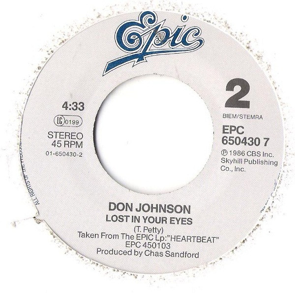 Cover zu Don Johnson - Voice On A Hotline | 1986 | Vinyl | Pop | Europe Schallplatten Ankauf