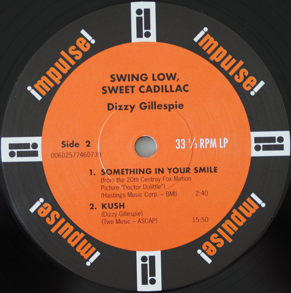 Cover zu Dizzy Gillespie - Swing Low, Sweet Cadillac | 2019 | Vinyl | Jazz | Europe