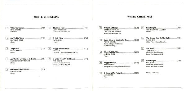 Cover zu Various - White Christmas - Weltstars Singen Zur Weihnachtszeit | CD, Comp | Pop, Folk, World, & Country | Germany