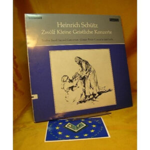 Bild Heinrich Schütz – Zwölf Kleine Geistliche Konzerte = Twelve Small Sacred Concertos = Douze Petits Concerts Spirituels | Vinyl, LP, Album, Stereo | Classical | Germany Schallplatten Ankauf