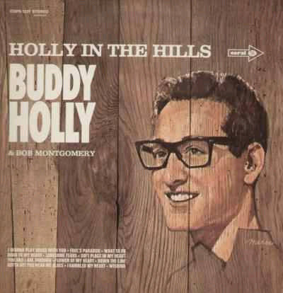 Cover zu Buddy Holly & Bob Montgomery - Holly In The Hills | 1975 | Vinyl | Rock | Germany Schallplatten Ankauf