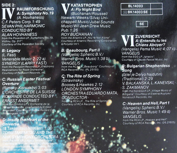 Cover zu Various - Unser Kosmos - Soundtrack Der ZDF-Serie