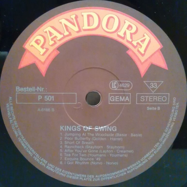 Cover zu Various - The Kings Of Swing | Vinyl | Jazz | Netherlands