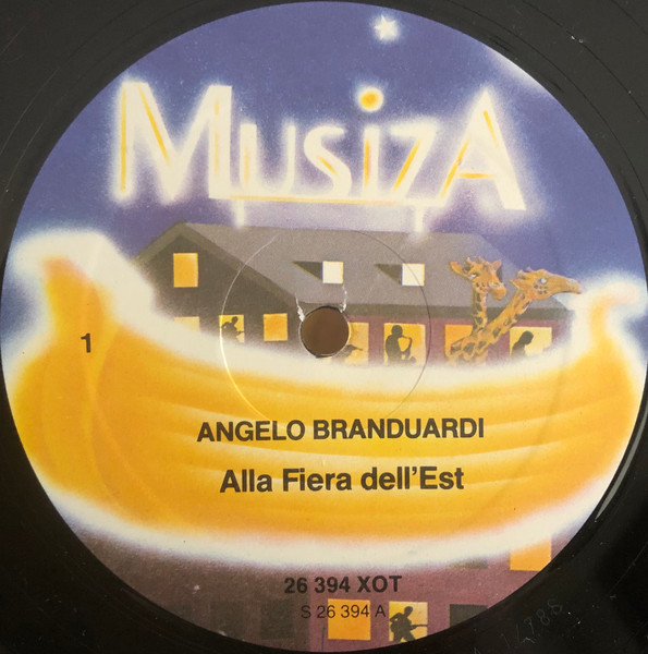 Cover zu Angelo Branduardi - Alla Fiera Dell'Est | 1978 | Vinyl | Rock, Pop, Folk, World, & Country | Germany