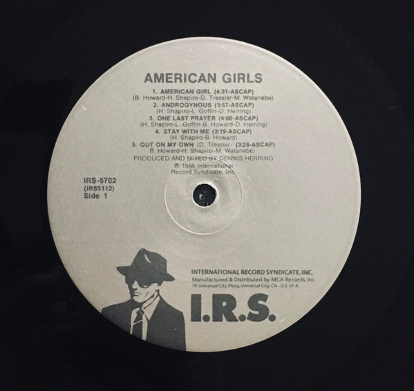 Cover zu American Girls - American Girls | 1986 | Vinyl | Rock | US